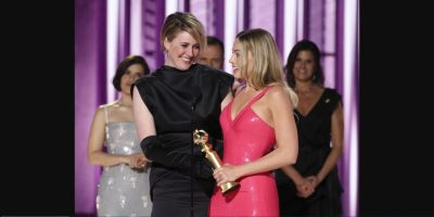 Greta Gerwig / Margot Robbie AP by (Sonja Flemming/CBS via AP