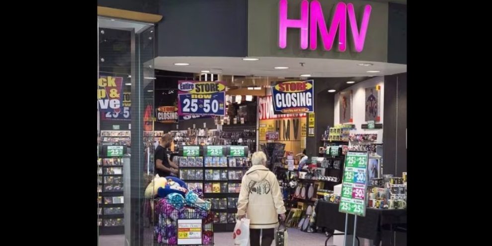 hmv via CP Andrew Vaughan/The Canadian Press