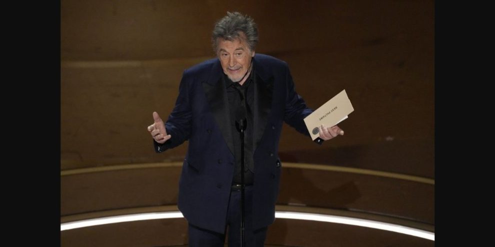 al pacino- Oscars via AP from Chris Pizzello)