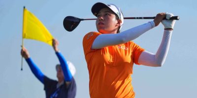Jeeno Thitkul at 2025 Women's PGA Championship first round - AP