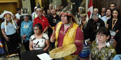 First Nations news conference in the House of Commons - CP