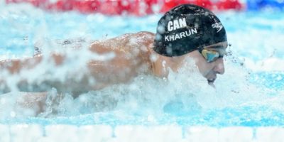 Canada bronze medal in the 200m butterfly