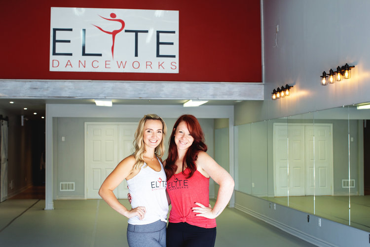 Brittany Lavigne  and Jillian Harrison, Co Owners of Elite Danceworks