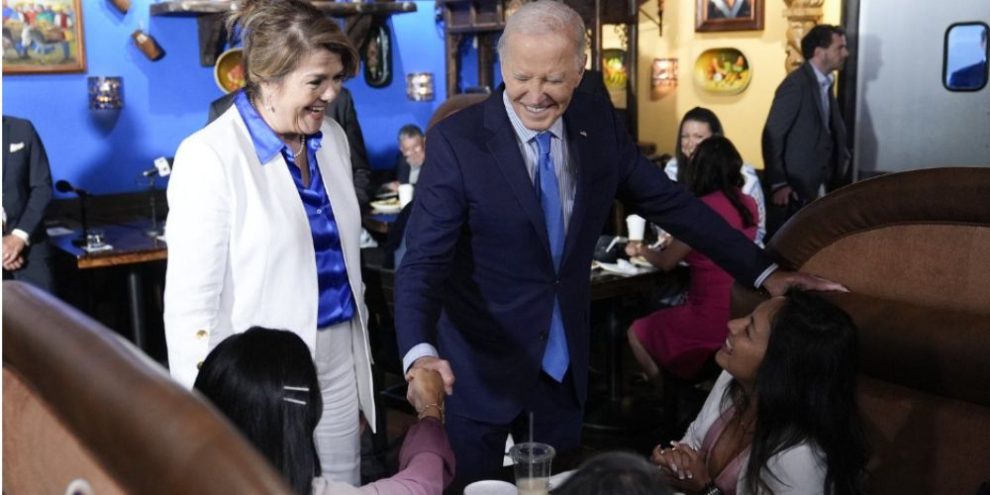 President Joe Biden tests positive for COVID-19 while campaigning in Las Vegas, has 'mild symptoms'