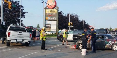 One person taken to trauma centre following two-vehicle crash in Alliston