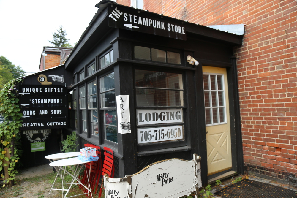 The Steampunk Store in Coldwater, Ontario