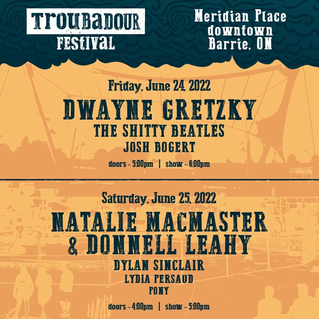 The 2022 Troubadour Music Festival Lineup