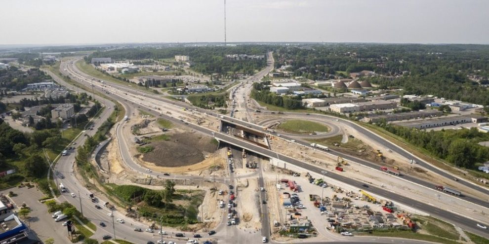 Upcoming closures northbound Hwy 400 off ramp to Essa Road