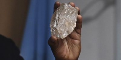 The biggest diamond in over a century is found in Botswana - a whopping 2,492 carats