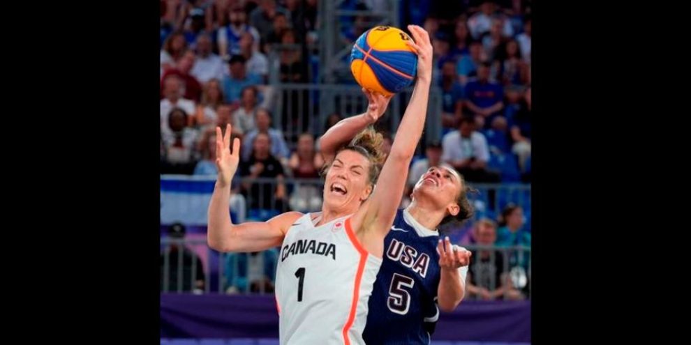 Canada loses bronze medal to U.S. in women's 3x3 basketball