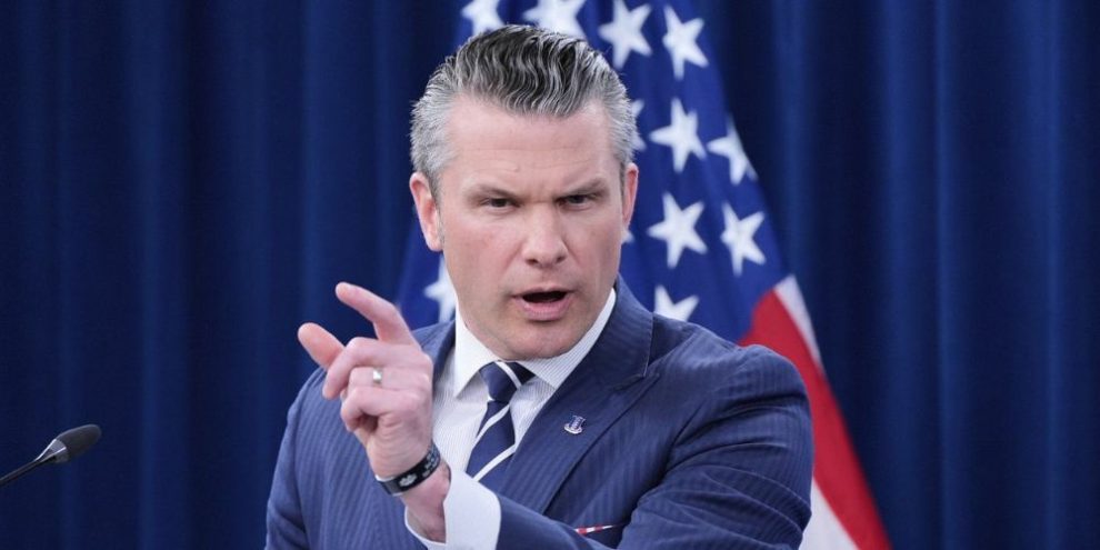 Pete Hegseth - AP