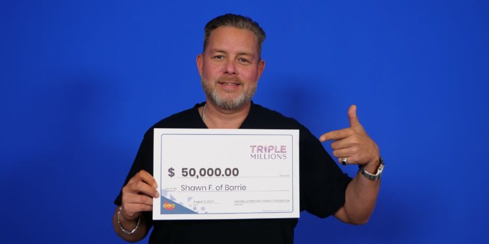 Barrie man lotto winner