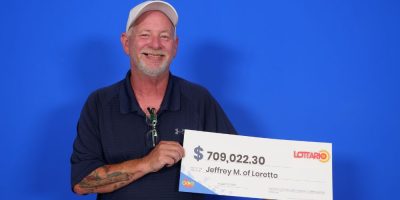 Simcoe County man wins big playing Lottario