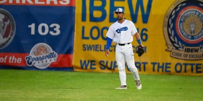Clayton Keyes with Evansville (Frontier League)