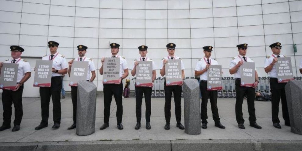 Air Canada strike - CP