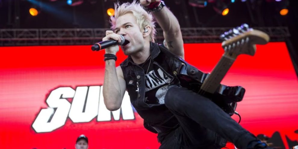 Deryck Whibley Sum 41- CP photo AP-MTI, Janos Marjai