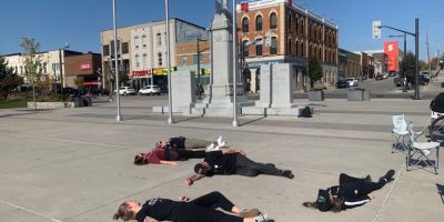 Barrie die-in