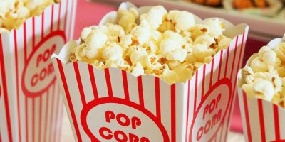 Popcorn via pixabay