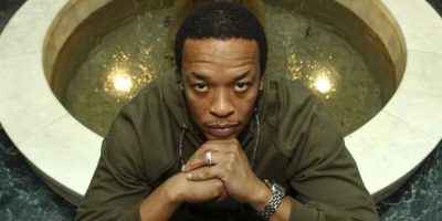 Dr. Dre poses for a photo