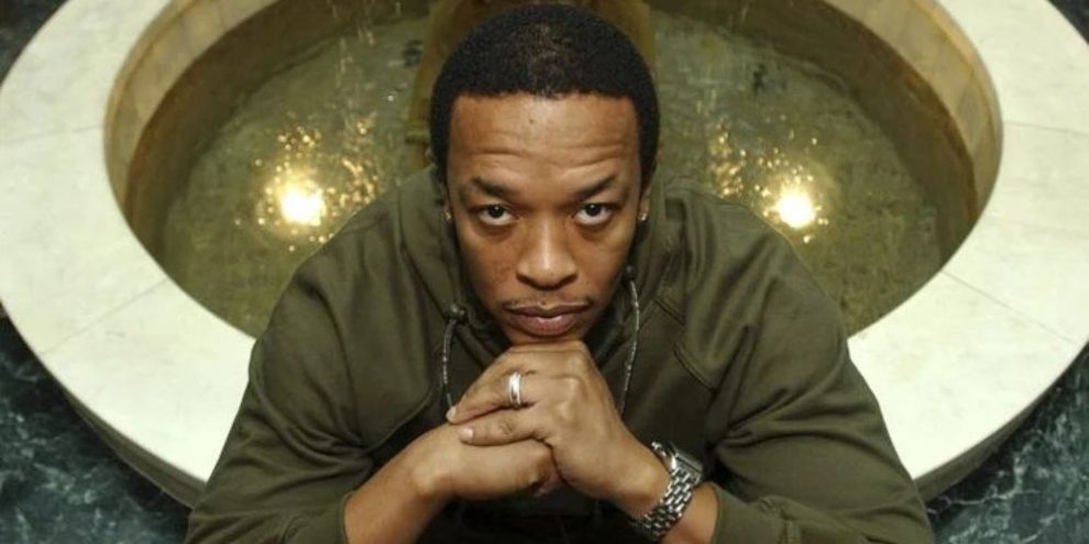 Dr. Dre poses for a photo