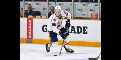 Beau Akey of the Barrie Colts