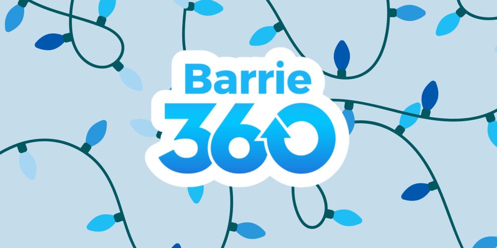 Light The Town Blue Barrie 360 logo