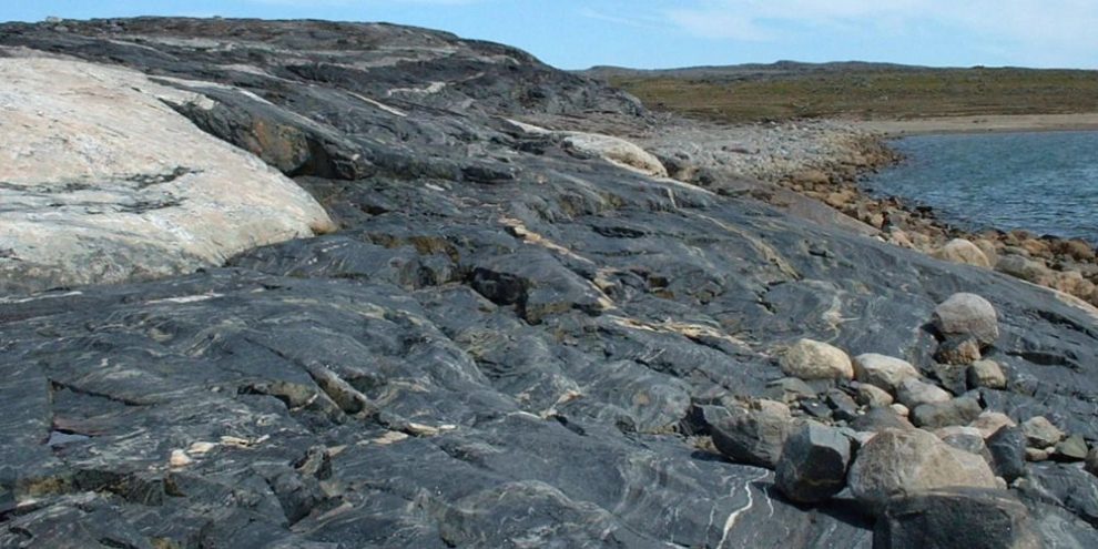 the landscape at the Nuvvuagittuq Greenstone Belt in northeastern Canada - AP
