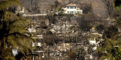 Why are lone homes left standing after the fires? It's not entirely luck