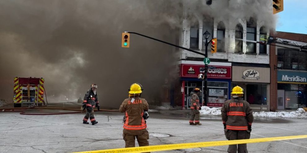 Orillia fire