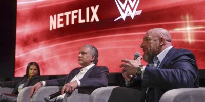 WWE Netflix from . (Meg Oliphant/WWE/Netflix via AP