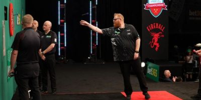 Matt Campbell at 2025 North American Darts Championship - PDC