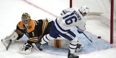 Marner scores in OT as Leafs rally from 3 down to beat Bruins 5-4