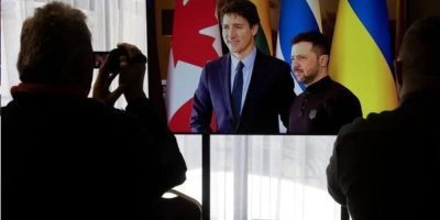 Trudeau in Kyiv pledges army vehicles, seized Russian cash on anniversary of invasion