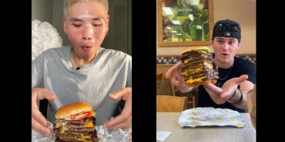 T-Rex Burger via tiktok