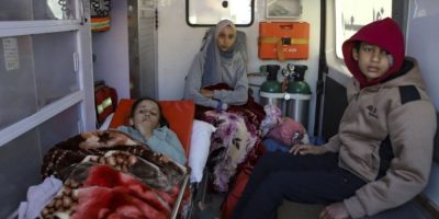 Gaza wounded - AP