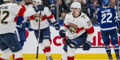 Sam Bennett's two power-play goals lead Panthers past Maple Leafs 3-2