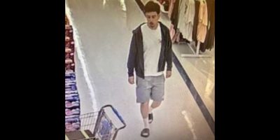 Surveillance footage shows a shoplifting suspect in Midland