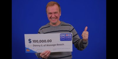 Wasaga Beach lottery winner