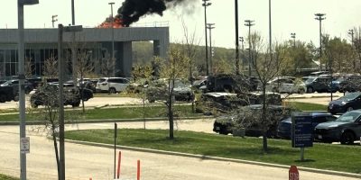 Innisfil Recreation Complex - fire