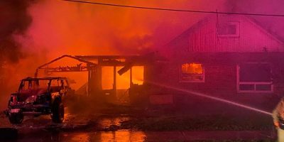 Orillia - house fire