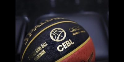 CEBL game ball.