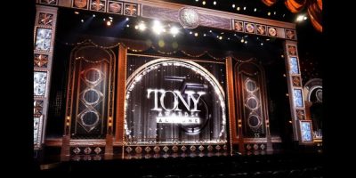 Tony Awards stage at Radio City Music Hall