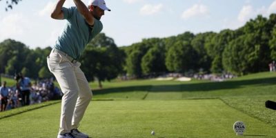 Scottie Scheffler tee shot
