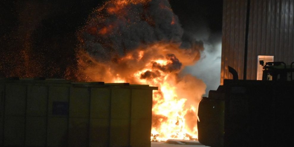 Fire in Barrie