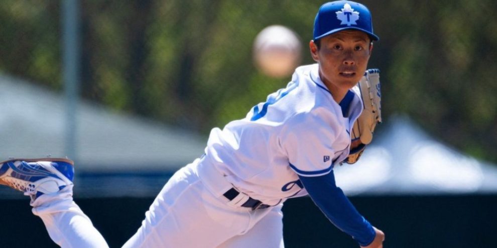 CP - Japan - Toronto - woman pitcher - IBL