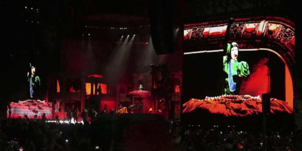 AP - Lady Gaga concert - Brazil