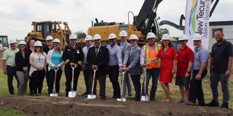New Tecumseth breaks ground on Fire Station #4