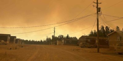 CP - wildfire - Sandy Lake First Nation
