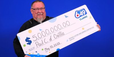 Orillia - lottery winner