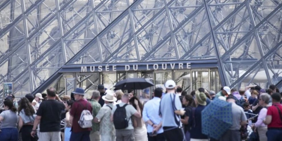 The Louvre from AP by AP Photo/Christophe Ena